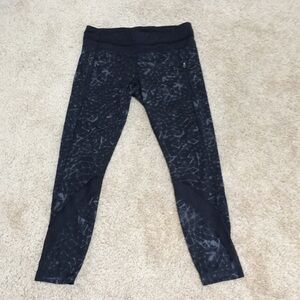 Lululemon SZ 6, black/ grey combo leggings